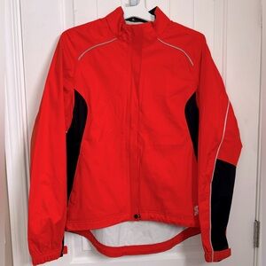 Athletic windbreaker jacket